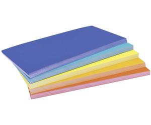 magnetoplan Rainbow carte de modération trié par couleur, rouge, orange, jaune rectangulaire 200 mm x 100 mm 250 pc(s)