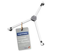 Magnetoplan Socle à Roulettes Universel pour Tous Les Modèles de Chevalets de Conférences Courants,