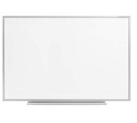 magnetoplan Tableau Blanc ferroscript 1000 x 750 mm | Tôle d'acier émaillée, l x h 1000 x 750 mm