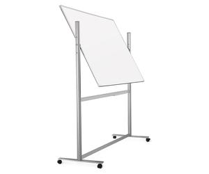 magnetoplan tableau blanc ferroscript (L)1.800 x (H)1.200mm expédition par transporteur