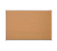 Tableau en liège L1200xH900mm naturel avec cadre aluminium MAGNETOPLAN