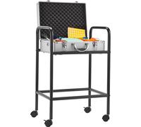 Magnetoplan Trolley pour valise de présentateur - 4 roulettes - 53x80x40cm - tube d'acier - noir