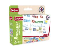 JEUJURA Magnets pour tableau Calendrier - Coffret De 80 Caracteres