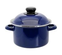 Magni ELO Marmite à viande émaillée bleu royal 16cm 13216, Poêle + casserole, Bleu