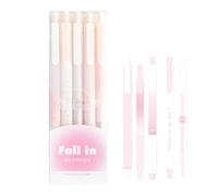 Magnifique ensemble de stylos à bille avec fonction pression, écriture lisse, pointe de 0,5 mm et 0,38 mm, pour agenda scolaire, lot de fournitures d'écriture douces et colorées