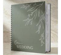 Magnifique planificateur de mariage minimaliste et organisateur - Améliorez l'excitation et facilitez votre planification de compte à rebours - Cadeau de fiançailles unique pour les couples