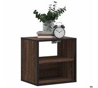 Magnifique Table de chevet murale chêne marron 40x31x39 5 cm - design polyvalent - pour maison - Brun 8.7 kg 2026_967326