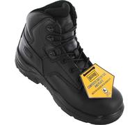 MAGNUM Precision Sitemaster S3 CT CP - Bottes de sécurité pour homme, chaussures de sécurité en cuir, noir, M801232-021, taille 45 (EU) / 11 (UK)