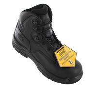 MAGNUM Precision Sitemaster S3 CT CP - Bottes de sécurité pour hommes Chaussures de sécurité Cuir Noir M801232-021 , EU 42 UK 8