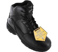 MAGNUM Stealth Force 6.0 Leather S3 - Bottes de sécurité pour hommes Bottes de sécurité Noir M801429-021 , EU 47 UK 13