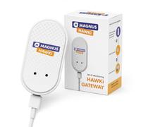 Magnus HAWKi Gateway Accessoire de moniteur de réservoir d'huile Wi-Fi | Télécharge l'application à distance pour jauge de niveau de réservoir HAWKi | Passerelle Bluetooth vers Wi-Fi pour la