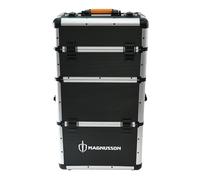 Magnusson servante trolley 3 compartiments empilables 24 compartiments noir