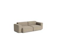 HAY Canapé Mags Soft Low Armrest 2.5 places combinaison 1 Linara beige. housse amovible