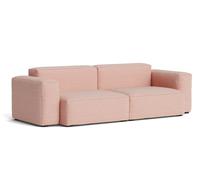 Mags Soft Sofa 2,5-places Combination 1 Low Armrest Hay tissu Tartaglia rouge/blanc avec point beige - 5710441372561