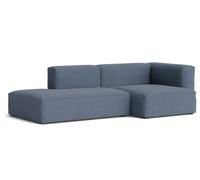 Mags Soft Sofa 2,5-places Combination 3 avec accoudoir à droite Hay tissu Linara 198 avec point beige - 5710441372714