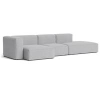 Mags Soft Sofa 3-places Combination 4 avec accoudoir à gauche Hay Tissu Linara 443 avec couture beige - 5710441373872