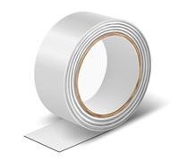 Magstick Bande murale acier autocollante support magnétique 1 m - mag246 | Largeur 25,4 mm découpage facile pour aimants fixation polyvalente