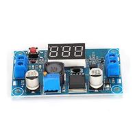 MAGT Module de Convertisseur Abaisseur De Tension DC-DC, 4-40V à 1.25-37V Module De Régulateur Abaisseur De Tension Réglable avec Voltmètre LED
