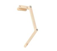 Mahl Bâton d'artiste avec réglage de l'angle de hauteur pour dessin | Chevalet d'artiste réglable en bois pour travail sur toile - Support de poignet stable pour peinture de précision