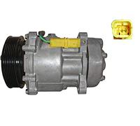 MAHLE ACP 29 000S Compresseur de clim SD7V16 PAG 46 R134a Compatible avec PEUGEOT 206 3/5 portes 2A/C 307 3/5 portes 3A/C Partner I Van 5, G, CITROËN Berlingo/Berlingo First I MF, GJK, GFK