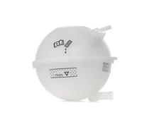 MAHLE CRT 112 000S Vase d'expansion liquide de refroidissement sans capteur de niveau de liquide de refroidissement sans couvercle blanc