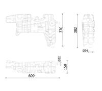 MAHLE CRT 250 000S Vase d'expansion, liquide de refroidissement pour DAF,RENAULT
