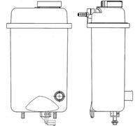MAHLE CRT 52 000S Vase d'expansion, liquide de refroidissement