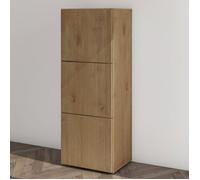 Mai & Mai Armoire à Chaussures Commode à Chaussures Entrée Meuble à Chaussures Marron Clair 45x36x120 cm ACH2