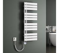 Mai & Mai Radiateur Sèche-Serviettes 104x40cm Blanc 800W Résistance