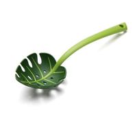 Maia Gifts Cuillère à feuilles de jungle - Jungle Leaf Slotted Spoon