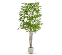 Maia Shop | Bambou Artificiel | Plantes Artificielles Interieur | Plante Artificielle | Mesures: 210 x 90 cm | Plante Artificielle Grande | Décoration | Minimaliste