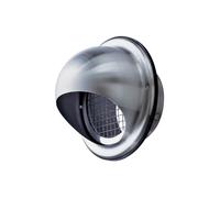 MAICO Capot d'aération en acier inoxydable LH-V2A 12 pour l'aération et la ventilation DN125
