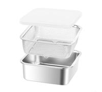 Maifanite légère pour mini casserole 23 x 6 cm, antiadhésive avec poignée en bois pour cuisinières électriques à induction, gaz, petite poêle à frire pour œufs et huile (19 x 19 x 7,2 cm)