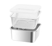 Maifanite légère pour mini casserole 23 x 6 cm, antiadhésive avec poignée en bois pour cuisinières électriques à induction, gaz, petite poêle à frire pour œufs et huile (19 x 19 x 9 cm)