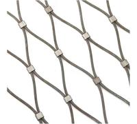 Maille Flexible en Acier Inoxydable 304, Treillis métallique en Acier Inoxydable, Maille de clôture de Jardin Polyvalente résistante aux Chocs (Taille : L1 x l15 m)