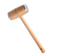 Maillet à viande avec manche en bois de hêtre pour steak et poulet