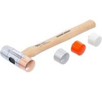 Maillet avec Tête Interchangeable D.35 mm - Manche Hickory - Précision et Confort d Utilisation - D-Work