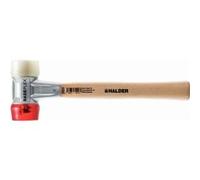 Maillet BASEPLEX, Nylon / acétate de cellulose avec boîtier en zinc moulé et manche en bois - D=30 mm - 3968.030 G