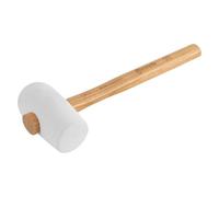 Maillet caoutchouc forme carreleur, blanc