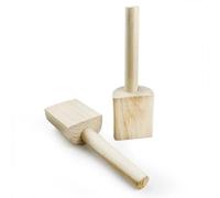 Maillet de poterie fait à la main - Pagaie de façonnage d'argile en bois, outil de finition d'art en céramique, accessoire d'artisanat ergonomique | Outil de modélisation pour travail en studio de