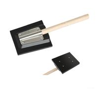 Maillet en Caoutchouc Large pour Carrelage Ergonomique Maillet(Wood Handle) | Action de frappe douce, protège les surfaces, pour idéal pour carrelage et céramique, antidérapante