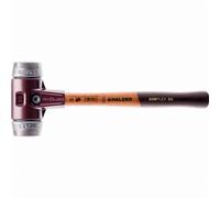 Maillet HALDER SIMPLEX Métal doux avec boîtier en fonte malléable et manche en bois - D=50 mm - 3009.050