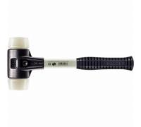 Maillet HALDER SIMPLEX Nylon avec boîtier en fonte malléable renforcée et manche en fibre de verre - D=50 mm - 3708.050