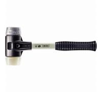 Maillet HALDER SIMPLEX Nylon / métal doux avec boîtier en fonte malléable renforcée et manche en fibre de verre - D=80 mm - 3789.080