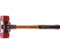 Maillet HALDER SIMPLEX Plastique avec boîtier en fonte malléable et manche en bois - D=60 mm - 3006.060