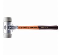 Maillet HALDER SIMPLEX TPE moyen avec boîtier en aluminium et manche en bois - D=30 mm - 3103.030