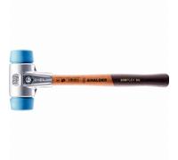 Maillet HALDER SIMPLEX TPE souple avec boîtier en aluminium et manche en bois - D=40 mm - 3101.040