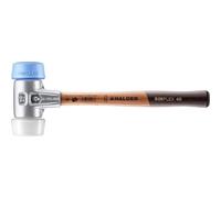 Maillet SIMPLEX, 50 : 40, TPE souple/superplastique; avec boîtier en aluminium et manche en bois de haute qualité | D=50 mm | 3117.051
