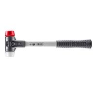 Maillet HALDER SIMPLEX Plastique / superplastique avec boîtier en fonte malléable renforcée et manche en fibre de verre - D=30 mm - 3767.030
