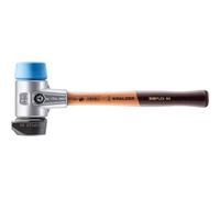 Maillet SIMPLEX, TPE-soft/Caoutchouc composite avec pied intégré, avec boîtier en aluminium et manche en bois de haute qualité. | D=60 mm | 3112.260